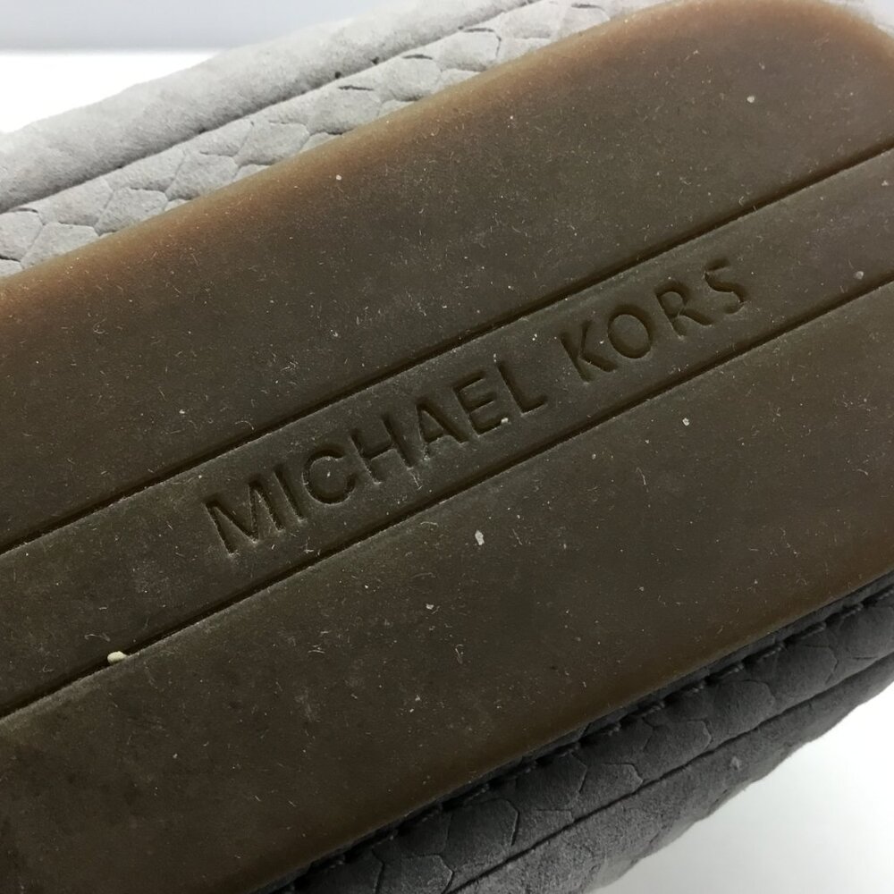 Michael Kors Lilac Loafers with Silver Logo Size 8‎ - Picture 6 of 9